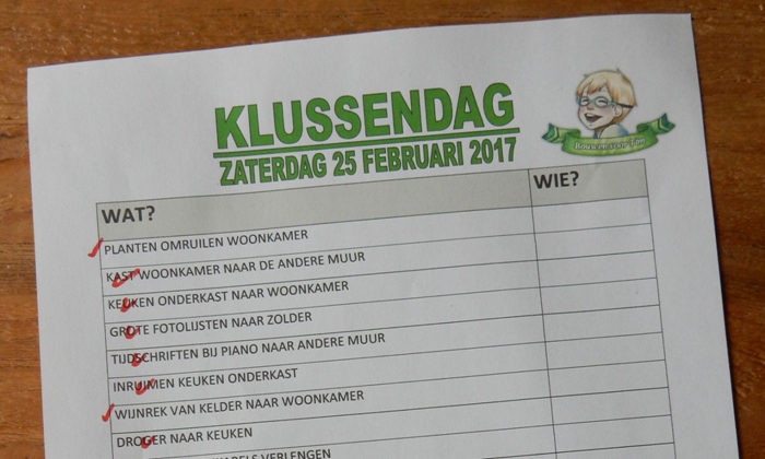 Klussendag