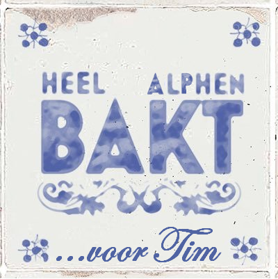 Heel Alphen bakt voor Tim